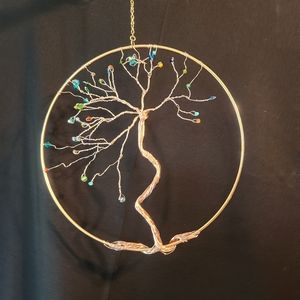 Free form Tree of Life suncatcher